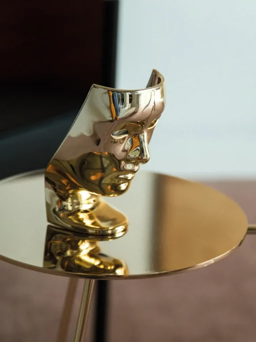 Figuras Decorativas|Jarrones>Driade Figura decorativa Nemo Dorado brillante
