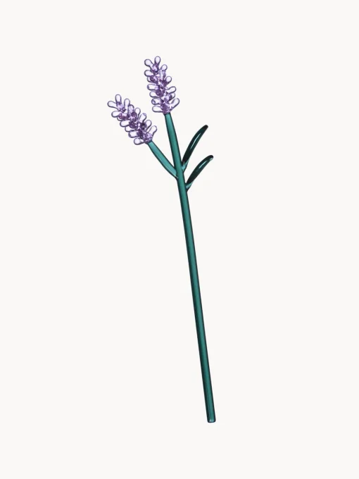 Hot Flor artesanal de vidrio Botanica Figuras Decorativas|Jarrones