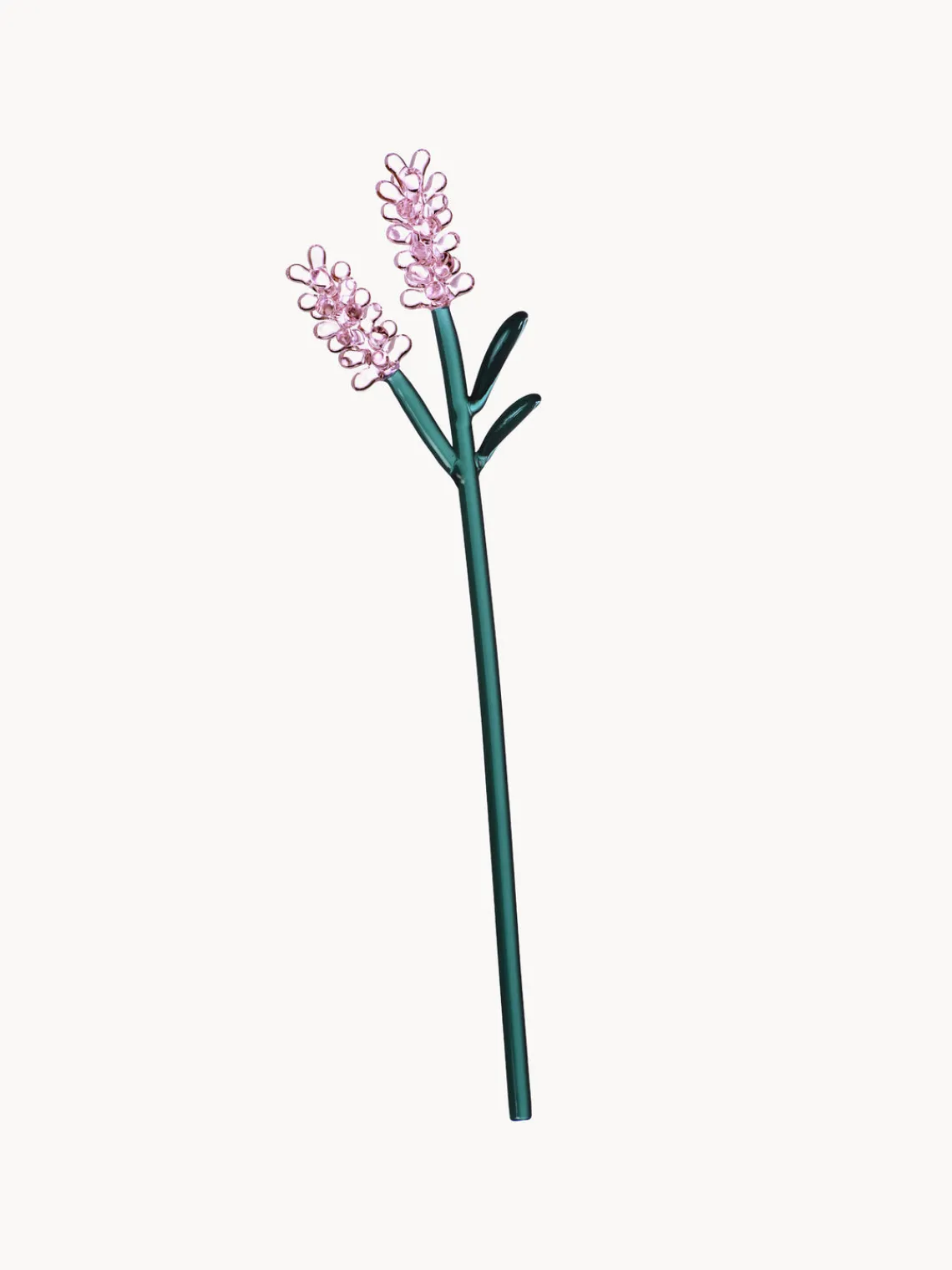 Figuras Decorativas|Jarrones>ICHENDORF Flor artesanal de vidrio Botanica Verde, rosa claro