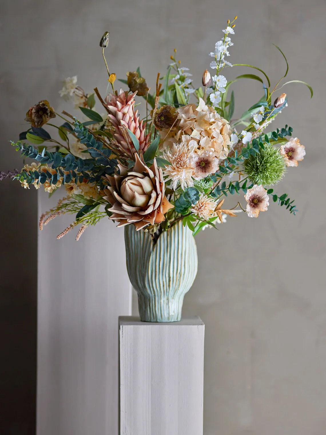 Jarrones|Flores Artificiales>Bloomingville Flor artificial Hortensie