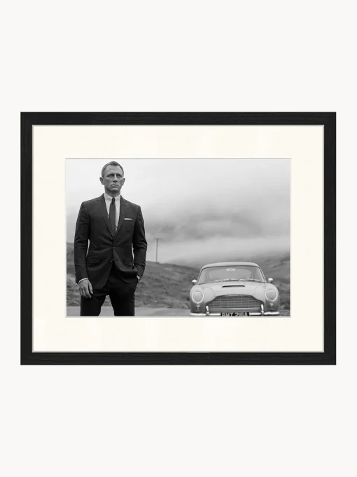 Outlet Fotografía enmarcada Daniel Craig as James Bond Cuadros Y Láminas Decorativas|Jarrones
