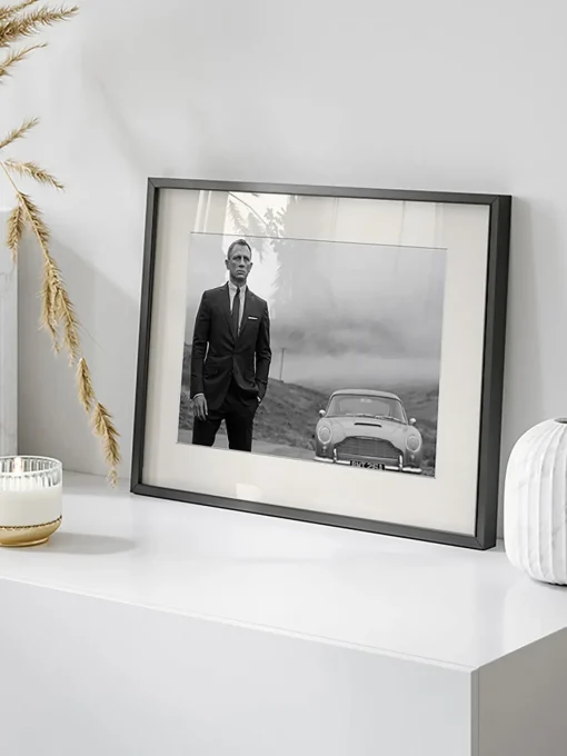 Outlet Fotografía enmarcada Daniel Craig as James Bond Cuadros Y Láminas Decorativas|Jarrones