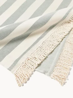 Toallas De Playa|Accesorios De Playa></noscript>Westwing Collection Fouta a rayas con flecos Priya