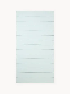 Toallas De Playa|Mantas>Westwing Collection Fouta con flecos Elana Azul claro, azul