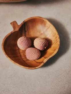 Boles Y Tazones|Vajillas Completas>HKLIVING Frutero artesanal de madera de acacia Fruit, 2 uds.