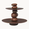 Tarteras|Vajillas Completas>Ferm Living Fuente 2 pisos de madera de haya Pebble