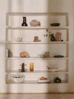 Tarteras|Vajillas Completas></noscript>Ferm Living Fuente 2 pisos de madera de haya Pebble