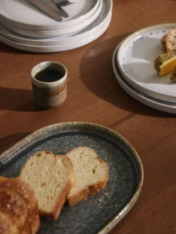 Discount Fuente artesanal con esmalte reactivo Danza Cuencos Y Platos De Servir|Vajillas Completas