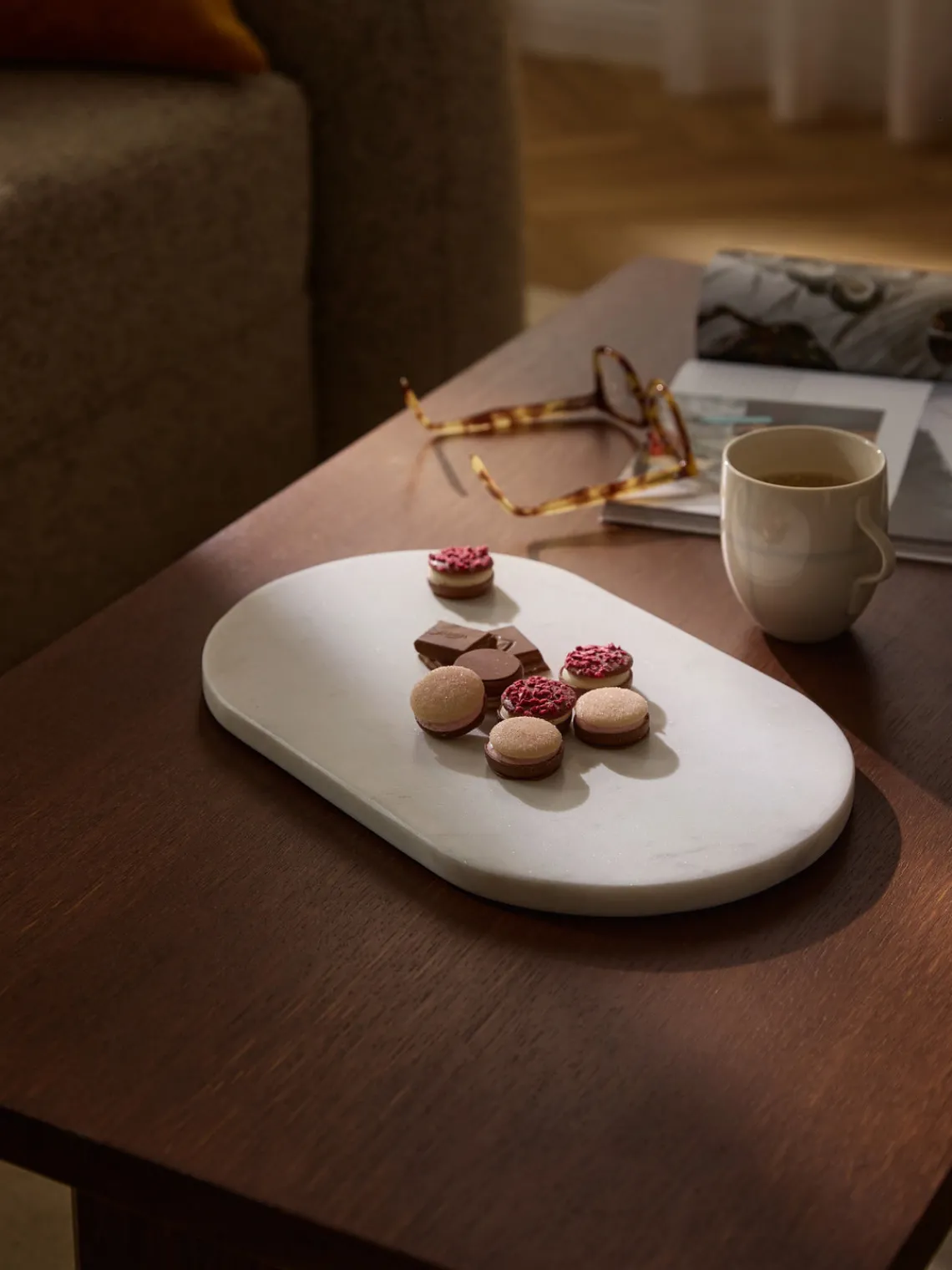 Best Fuente artesanal de mármol Aika Bandejas|Vajillas Completas