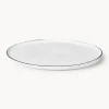 Fuente artesanal de porcelana Salt, 30 x 20 cm Cuencos Y Platos De Servir|Vajillas Completas