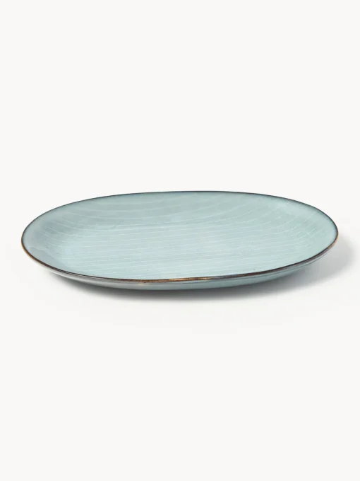 Online Fuente artesanal , 30 cm Cuencos Y Platos De Servir|Vajillas Completas