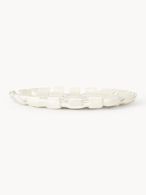 New Fuente artesanal Plait Cuencos Y Platos De Servir|Vajillas Completas