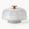 Tarteras|Vajillas Completas>ALESSI Fuente campana de porcelana Mattina