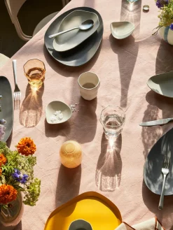 Cuencos Y Platos De Servir|Vajillas Completas></noscript>Broste Copenhagen Fuente con forma orgánica artesanal Limfjord