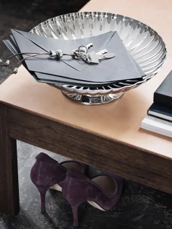 Online Fuente de acero inoxidable con relieves Bernadotte Cuencos Y Platos De Servir|Vajillas Completas