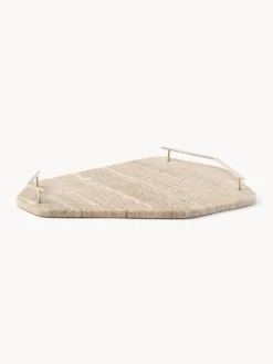 Jarrones|Bandejas Decorativas>Westwing Collection Fuente de mármol Han, 38 cm