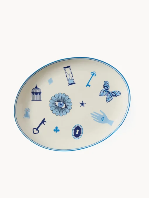 New Fuente de porcelana Druggist Cuencos Y Platos De Servir|Vajillas Completas