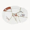 Cuencos Y Platos De Servir|Vajillas Completas>SELETTI Fuente de porcelana Kintsugi