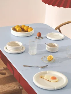 Clearance Fuente de porcelana Maira Cuencos Y Platos De Servir|Vajillas Completas