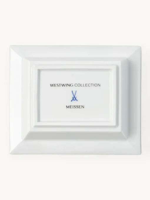 Outlet Fuente decorativa artesanal | MEISSEN Initials Bandejas Decorativas|Jarrones