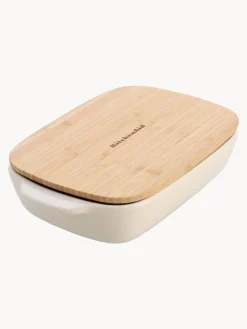 Discount Fuente horno con tapadera de bambú Spatia Bandejas Para Horno|Bandejas Para Horno