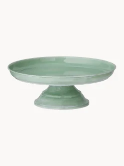 Tarteras|Vajillas Completas>Bungalow Fuente para postre artesanal Rora Verde menta