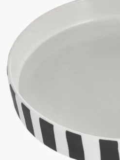 Cuencos Y Platos De Servir|Vajillas Completas></noscript>Oyoy Living Design Fuente para postre pequeña de cerámica Toppu Negro, blanco