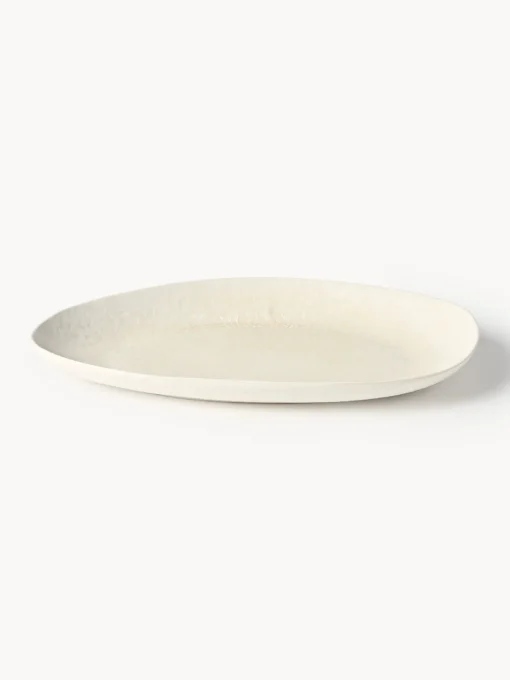 Discount Fuentes artesanales con forma orgánica Macey, 2 uds. Cuencos Y Platos De Servir|Vajillas Completas