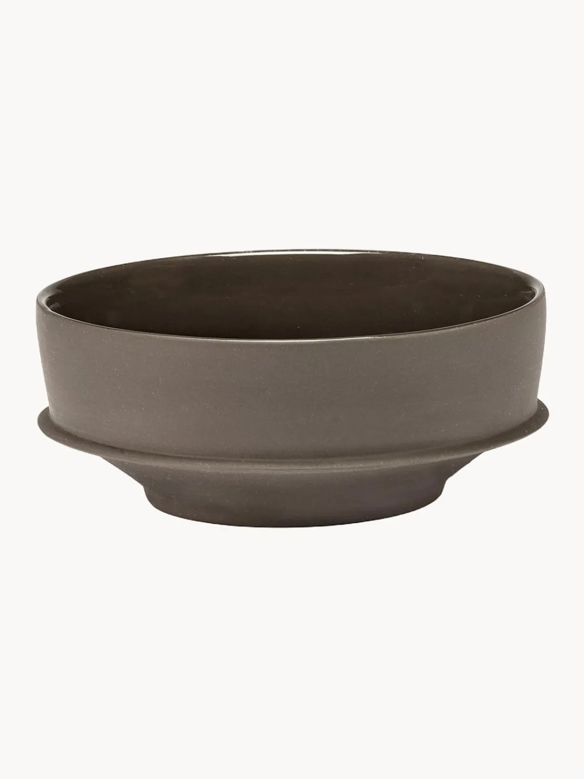 Boles Y Tazones|Vajillas Completas>SERAX Fuentes de porcelana con esmalte reactivo Dune, 2 uds. Marrón