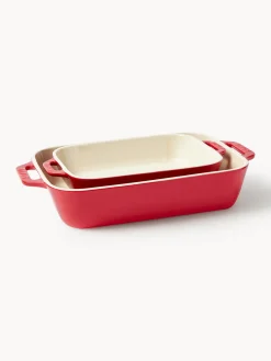 Fuentes horno Ceramic, 2 uds. Bandejas Para Horno|Bandejas Para Horno