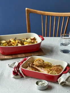Fuentes horno Ceramic, 2 uds. Bandejas Para Horno|Bandejas Para Horno