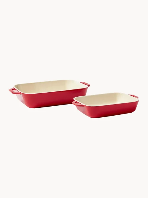Fuentes horno Ceramic, 2 uds. Bandejas Para Horno|Bandejas Para Horno