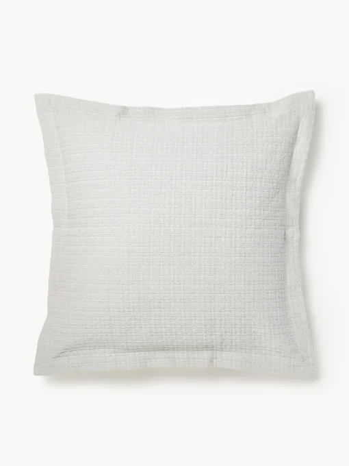 Funda de almohada con dobladillo texturizada Orville Cojines Decorativos|Mantas