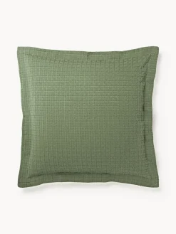 Hot Funda de almohada con dobladillo texturizada Orville Cojines Decorativos|Mantas