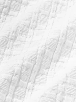 Cojines Decorativos|Mantas></noscript>Westwing Collection Funda de almohada con dobladillo texturizada Orville Blanco