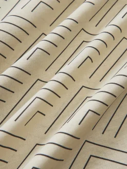 Fundas De Almohadas|Fundas Nórdicas></noscript>Westwing Collection Funda de almohada de algodón estampado Milano Beige
