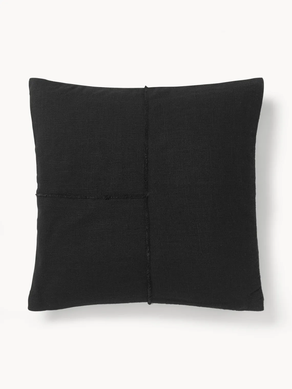 Best Funda de cojín artesanal con costura decorativa Terre Mantas|Cojines Decorativos