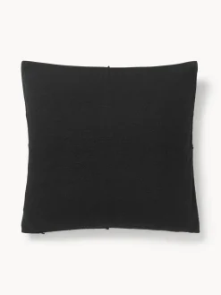 Best Funda de cojín artesanal con costura decorativa Terre Mantas|Cojines Decorativos