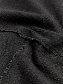 Best Funda de cojín artesanal con costura decorativa Terre Mantas|Cojines Decorativos