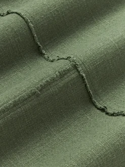 Best Funda de cojín artesanal con costura decorativa Terre Cojines Decorativos|Mantas