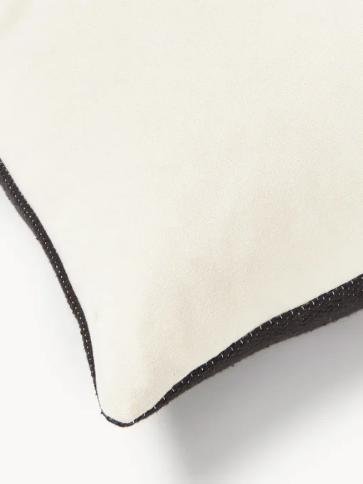 Clearance Funda de cojín artesanal con motivos geométricos Asta Mantas|Cojines Decorativos