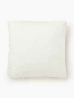 Cojines Decorativos|Cojines Decorativos></noscript>Westwing Collection Funda de cojín artesanal de punto grueso Adyna Blanco Off White