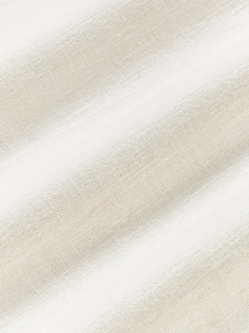 Cojines Decorativos|Mantas>Westwing Collection Funda de cojín artesanal de algodón con costuras decorativas Terre Blanco