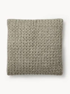 Sale Funda de cojín artesanal de punto grueso Adyna Cojines Decorativos|Mantas