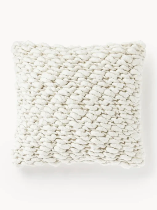 Outlet Funda de cojín artesanal de punto grueso Belen Mantas|Cojines Decorativos