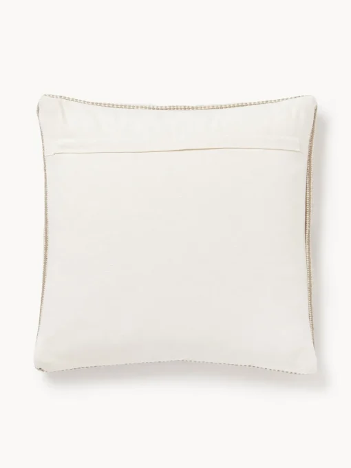 Mantas|Cojines Decorativos>Westwing Collection Funda de cojín artesanal Laine Beige claro, beige