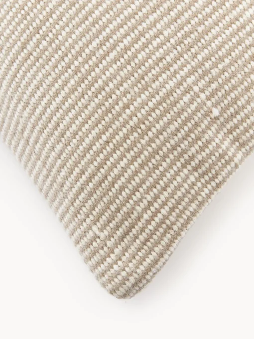 Mantas|Cojines Decorativos>Westwing Collection Funda de cojín artesanal Laine Beige claro, beige