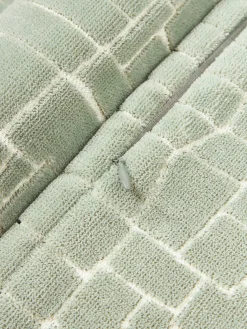 Cojines Decorativos|Mantas></noscript>Westwing Collection Funda de cojín Belena Verde salvia, blanco
