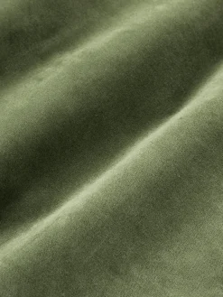 Cojines Decorativos|Cojines Decorativos></noscript>Westwing Collection Funda de cojín bordada con estampado geométrico Verina Verde oscuro
