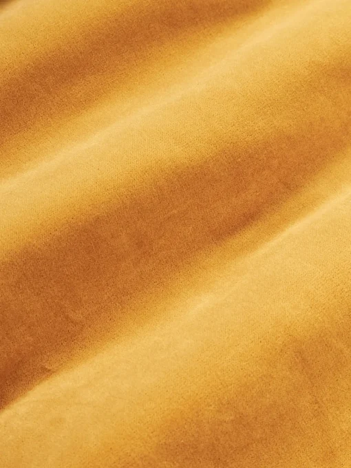 Cojines Decorativos|Mantas>Westwing Collection Funda de cojín bordada con estampado geométrico Verina Ocre
